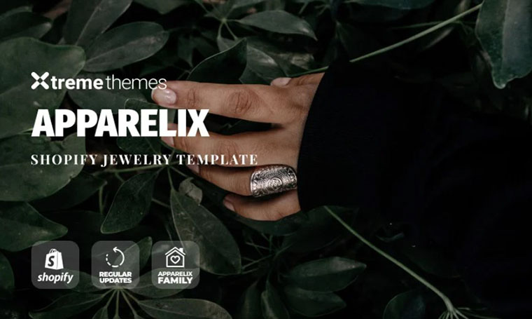 Jewelry store Shopify Theme by Xtremethemes