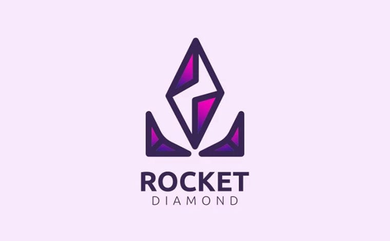 Rocket Diamond Logo Template by Eitiqad