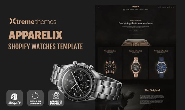 Luxury Shopify Watch Template| Shopify Watches Stores | Shopify Smart Watch  Store | Shopify 2.0 for $111