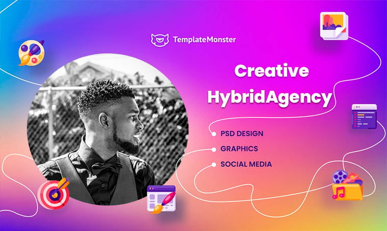 CreativeHybridAgency TemplateMonster author