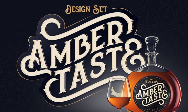 Amber Taste font by Gleb Guralnyk